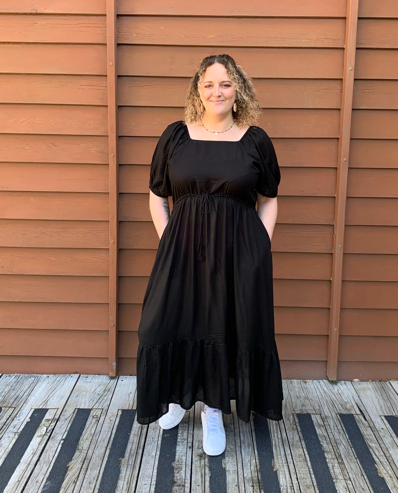 Claire Dress Black Jazz & Milly Clothing Claire Dress Black Jazz & Milly Clothing