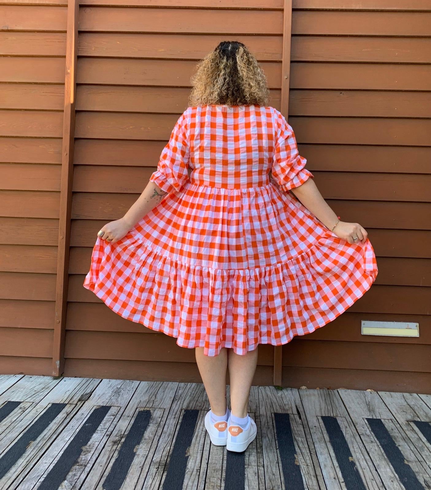 Caroline Tier Dress cotton