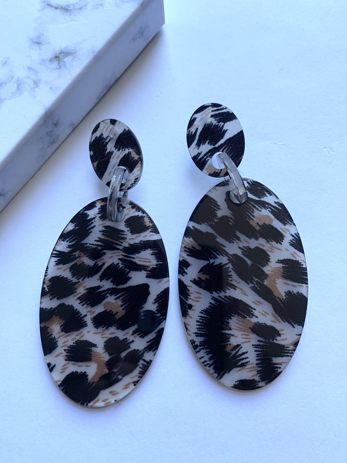 Animal print dangles - Jazz & Milly Clothing#New_ Zealand#