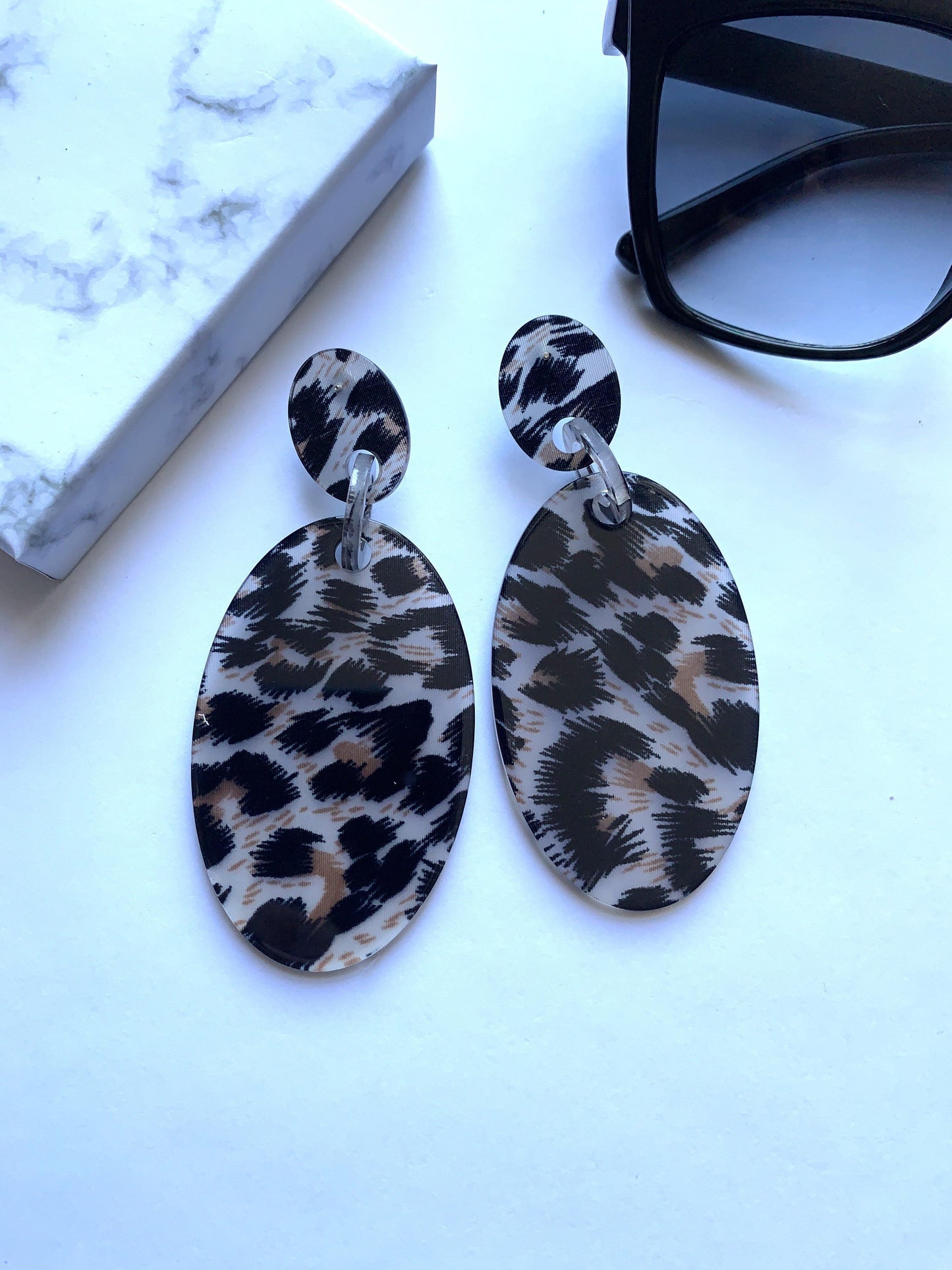 Animal print dangles - Jazz & Milly Clothing#New_ Zealand#