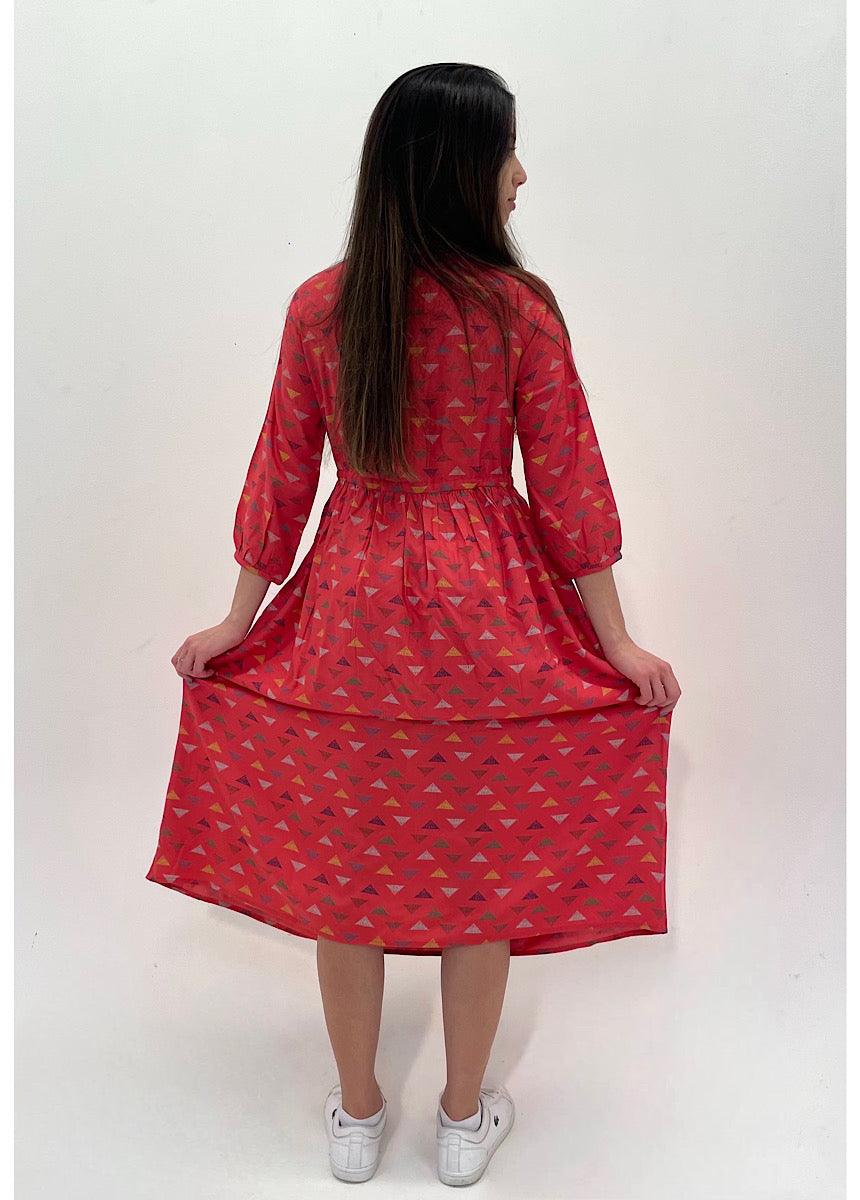Anya Dress Red - Jazz & Milly Clothing#New_ Zealand#
