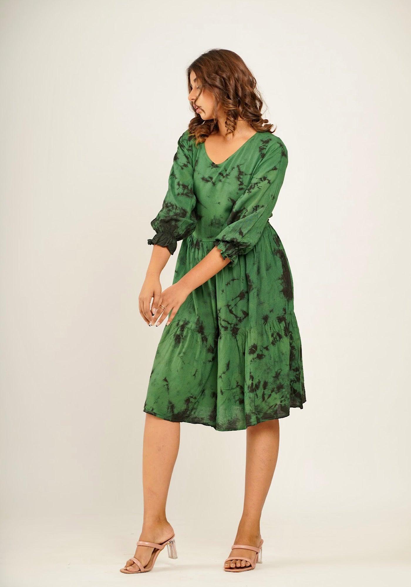 Caroline Dress Tie dye - Jazz & Milly Clothing#New_ Zealand#