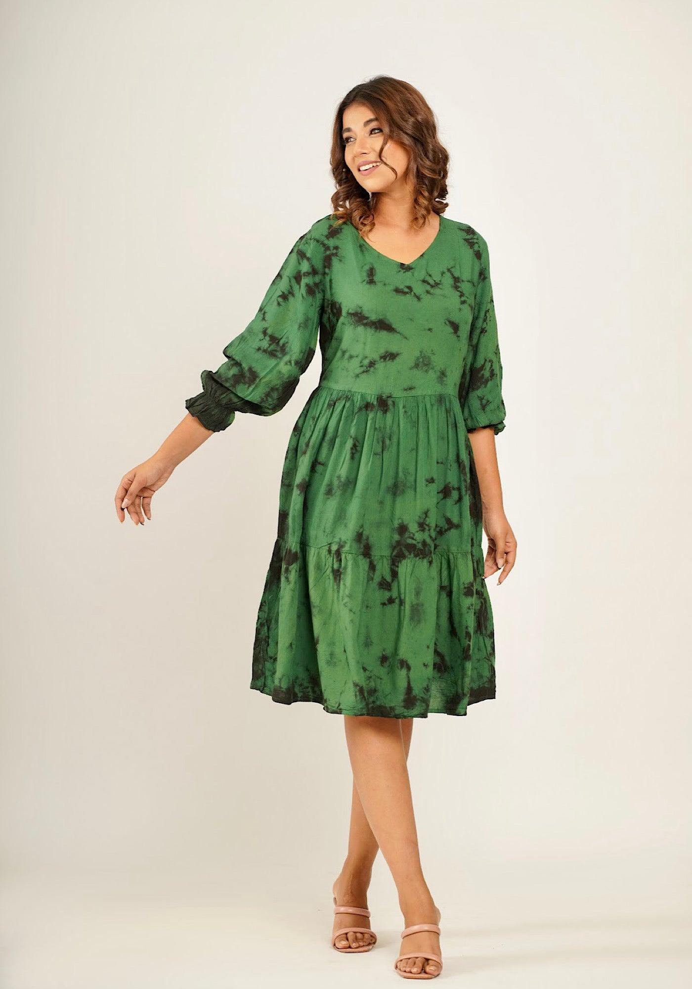 Caroline Dress Tie dye - Jazz & Milly Clothing#New_ Zealand#