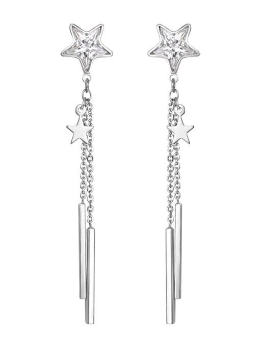 Dreamy Stars Threader Earrings - Jazz & Milly Women's Clothing