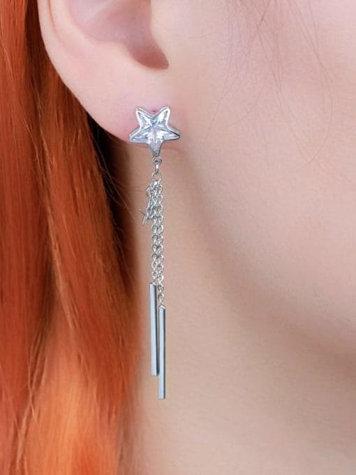 Dreamy Stars Threader Earrings - Jazz & Milly Women's Clothing