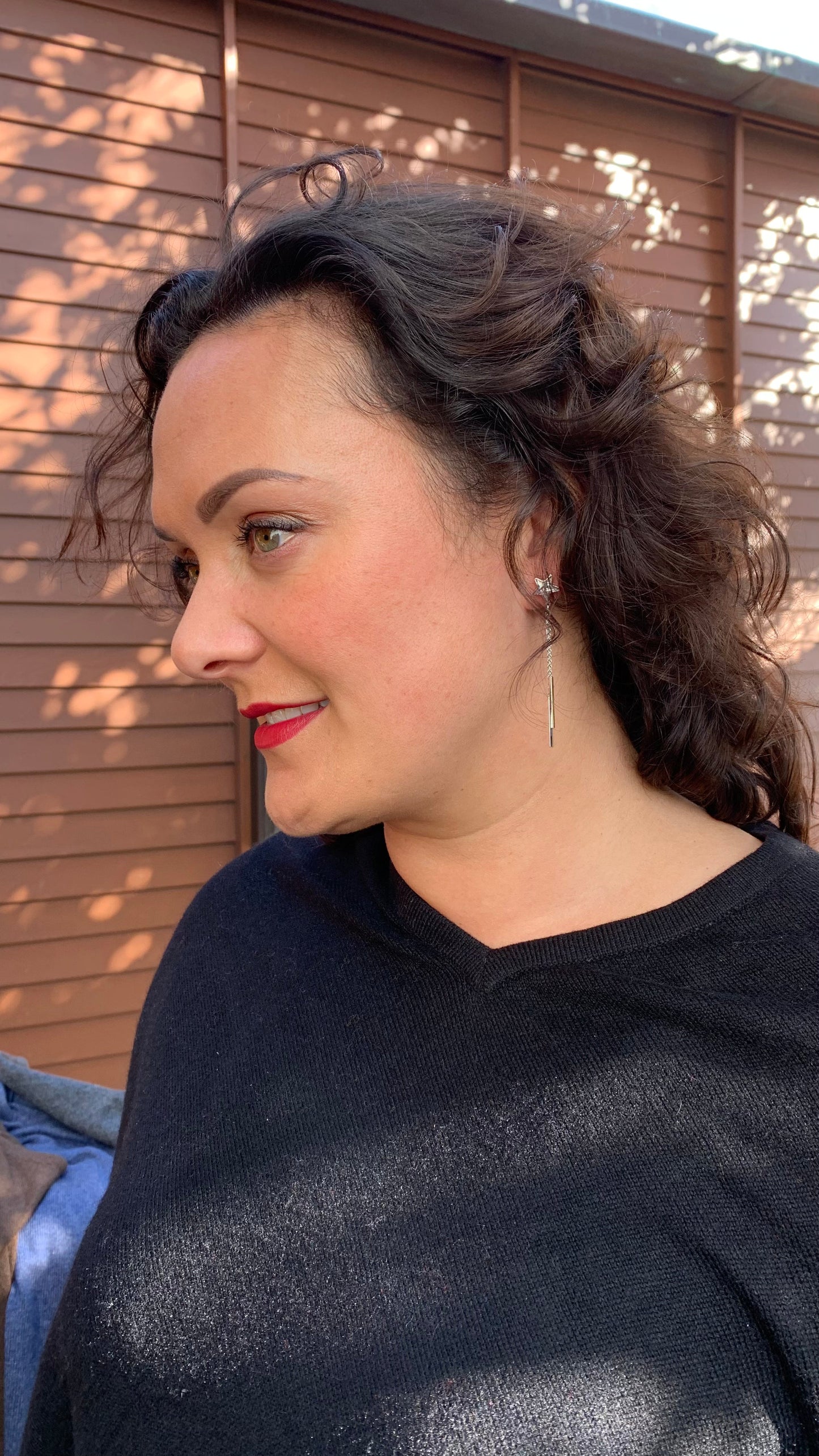 Dreamy Stars Threader Earrings - Jazz & Milly Women's Clothing