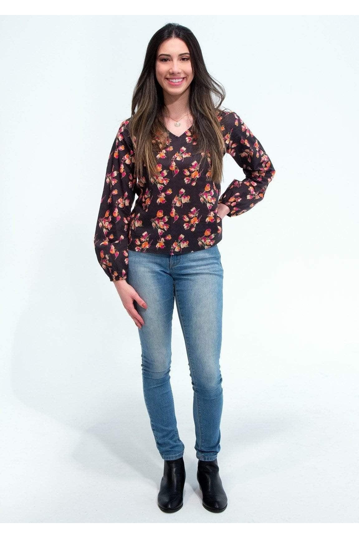 Emma full sleeve blouse - Jazz & Milly Women's Clothing