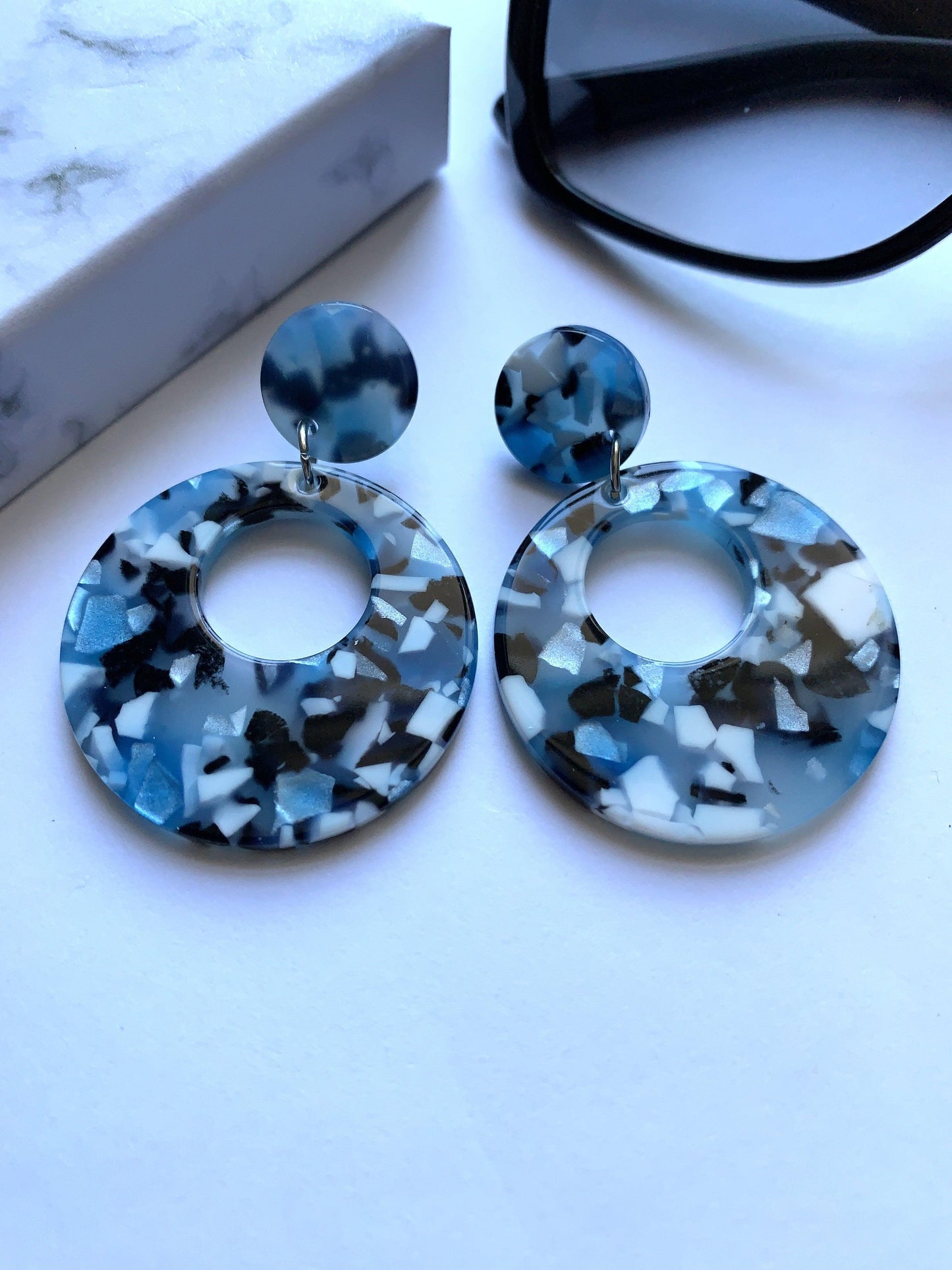 Hoop Earrings Multi - Jazz & Milly Women's Clothing