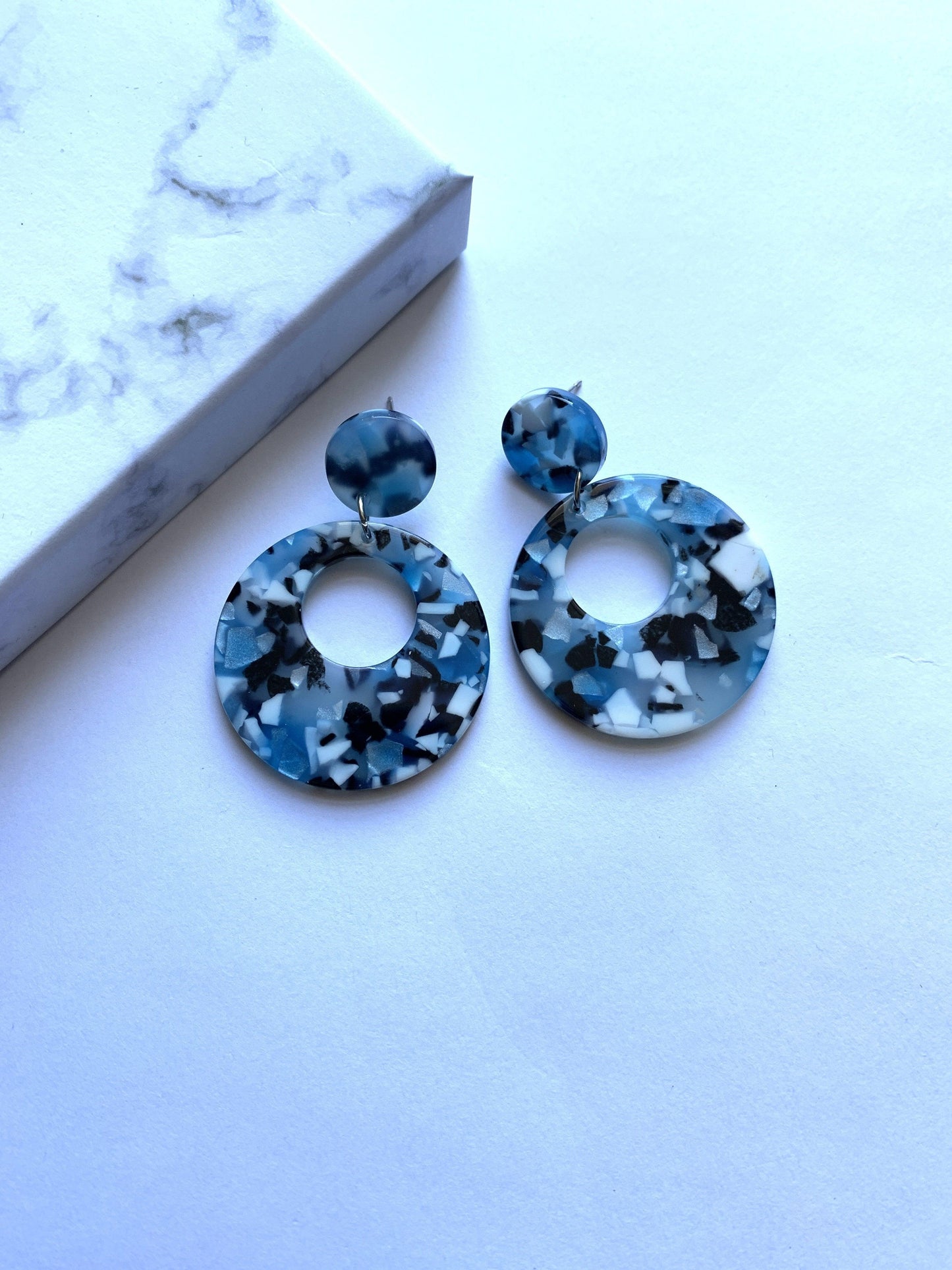 Hoop Earrings Multi - Jazz & Milly Women's Clothing