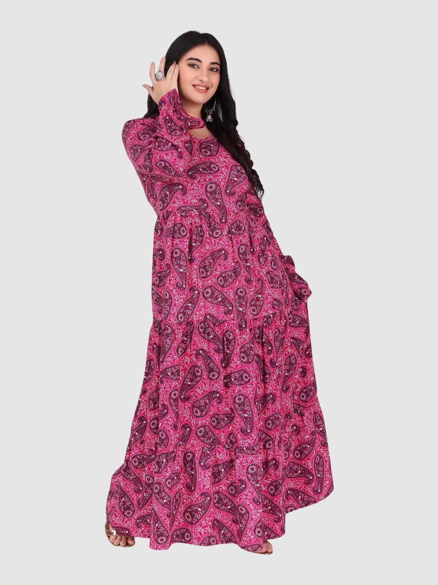 Milly Maxi Pink - Jazz & Milly Women's Clothing