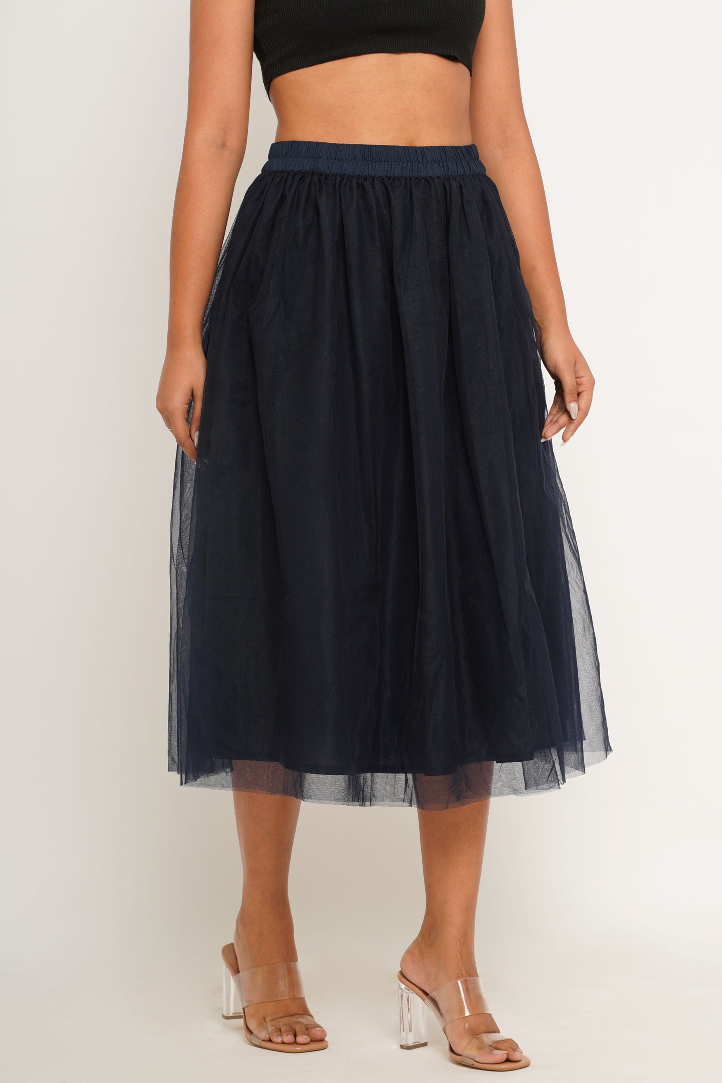 Tulle Skirt Navy
