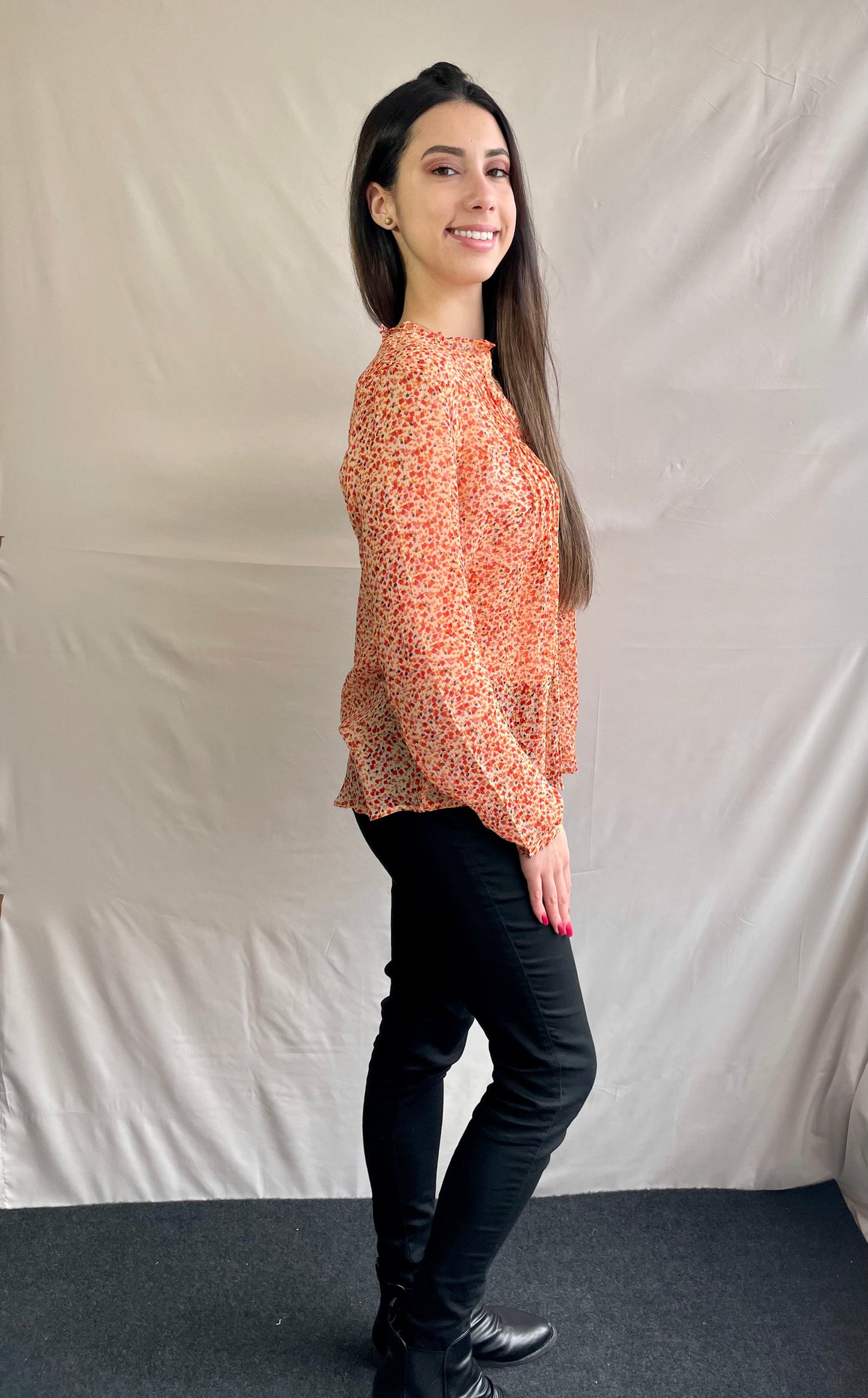 Sera Blouse Multi print - Jazz & Milly Women's Clothing