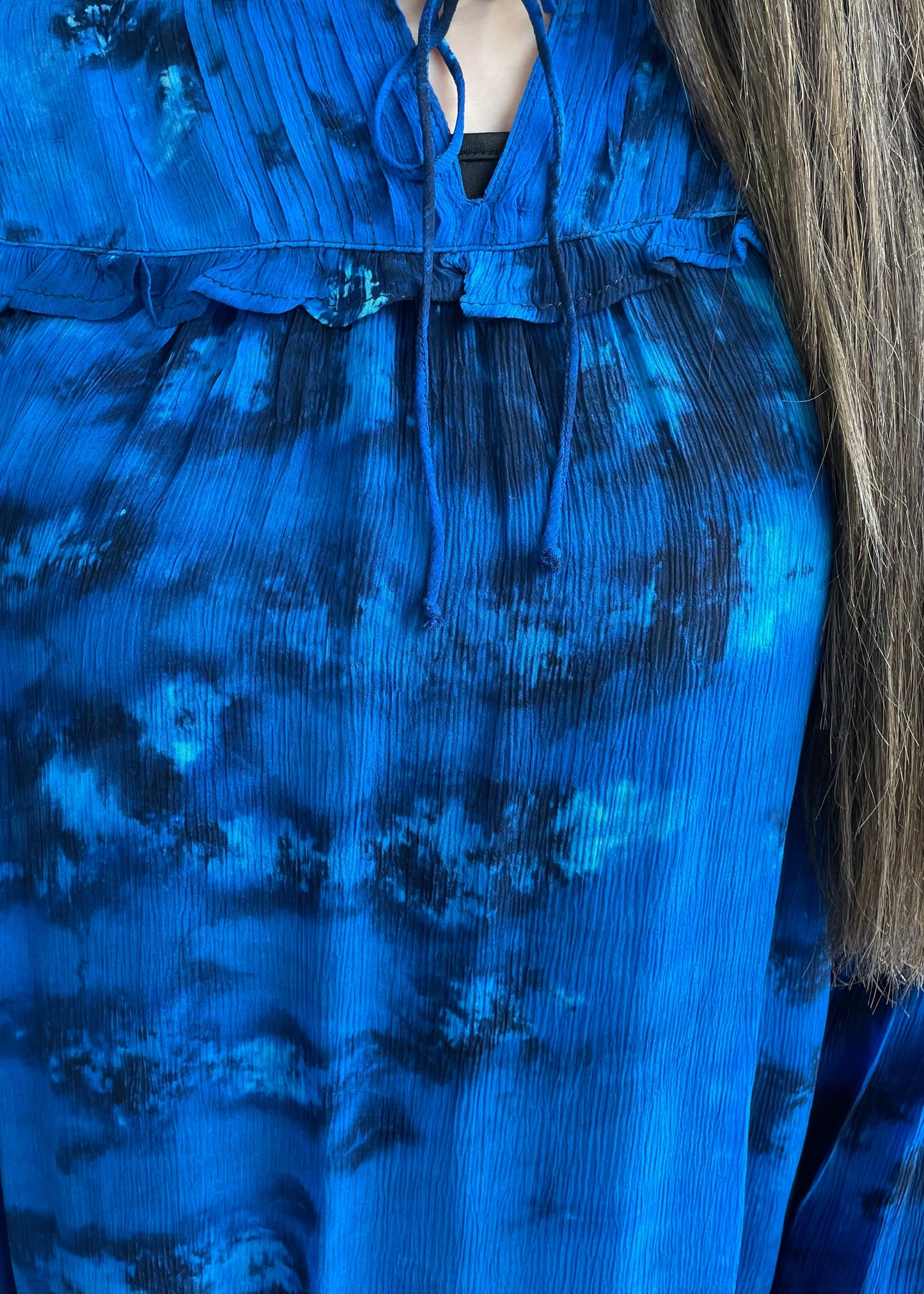 Sera Blouse Royal Blue - Jazz & Milly Women's Clothing