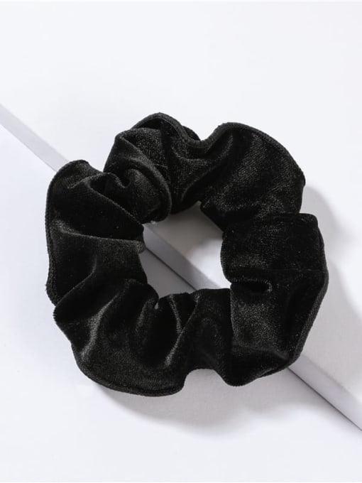 Velvet Scrunchie Black - Jazz & Milly Women's Clothing