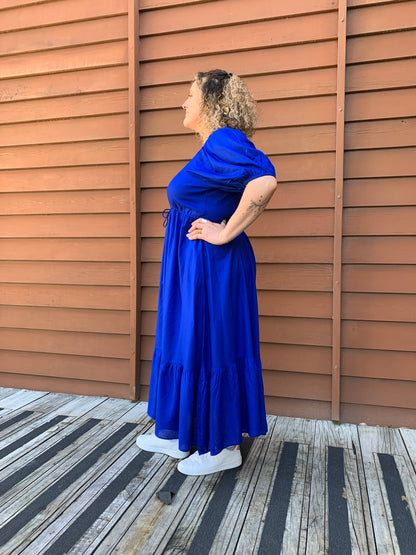 Claire  Dress Cobalt Blue