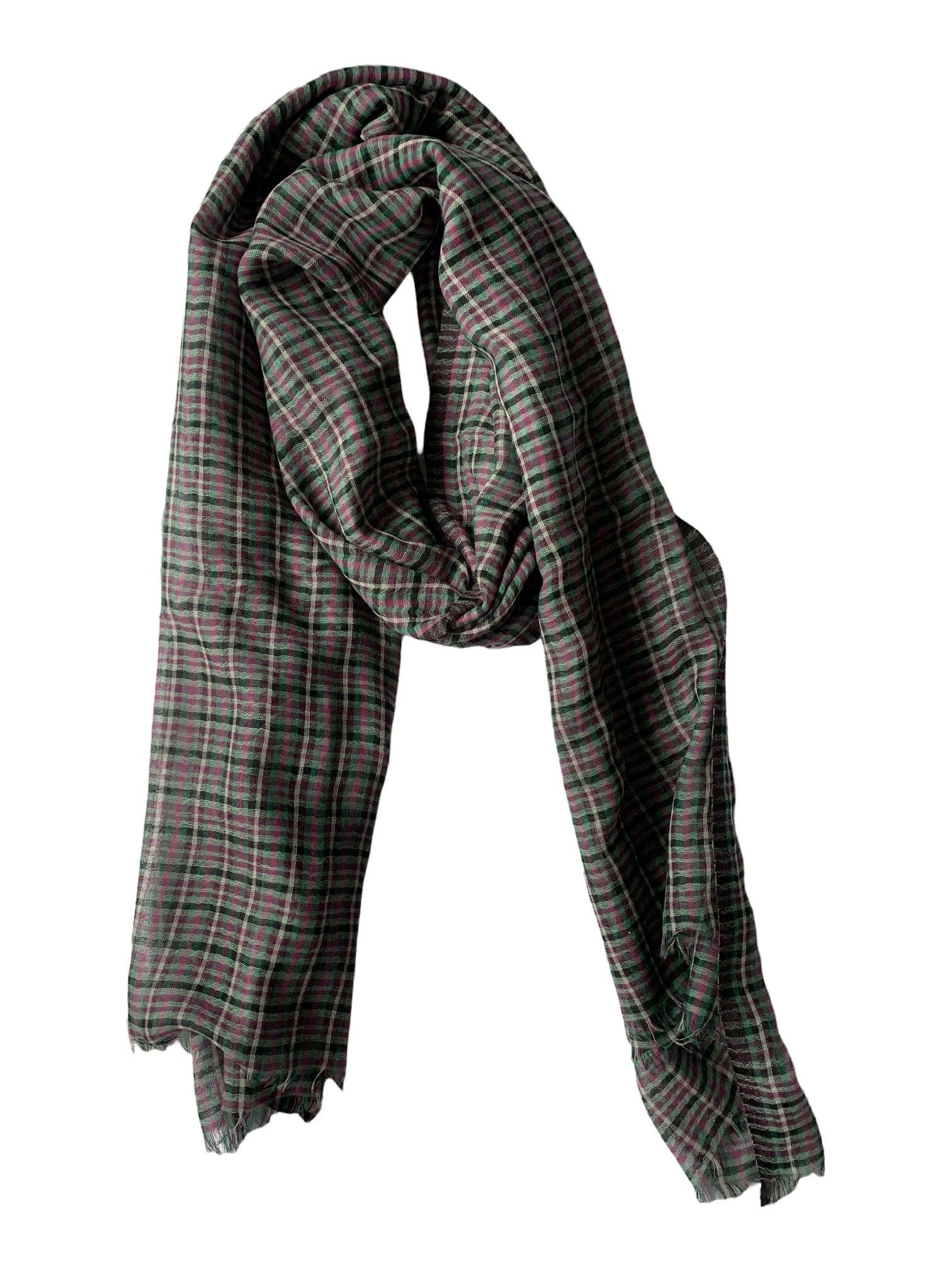 Keep me warm scarf check - Jazz & Milly  Women's Clothing
