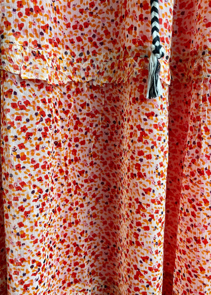Sera Skirt Orange - Jazz & Milly  Women's Clothing